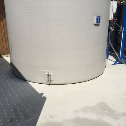 Beschichtete Fläche im Objektbereich